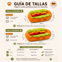 SalchiHome™ – Cama HotDog Premium para Perros y Gatos